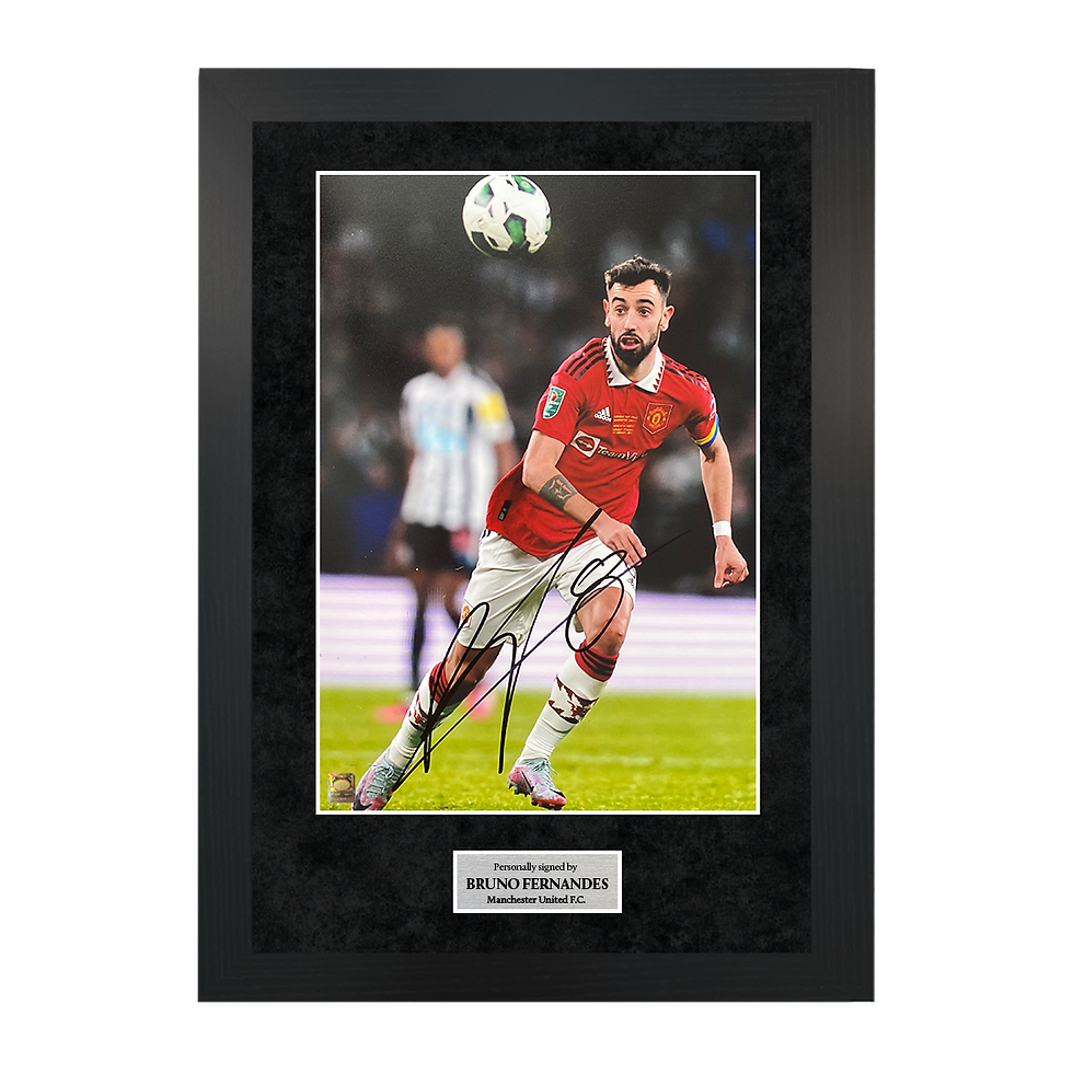 Bruno Fernandes | Signed Photo