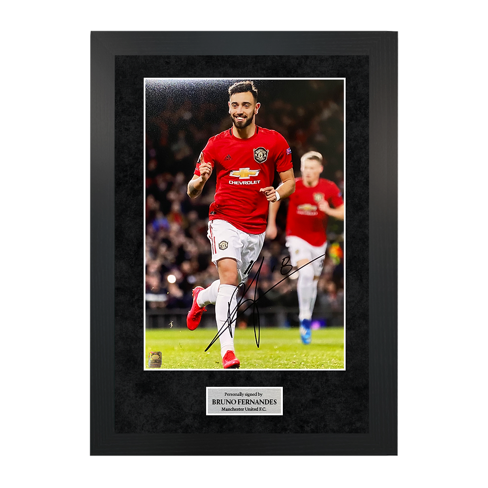 Thumbnail: Bruno Fernandes | Signed Photo
