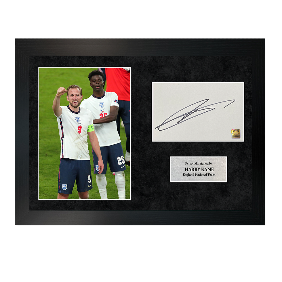 Harry Kane | Signed A4 Photo Frame