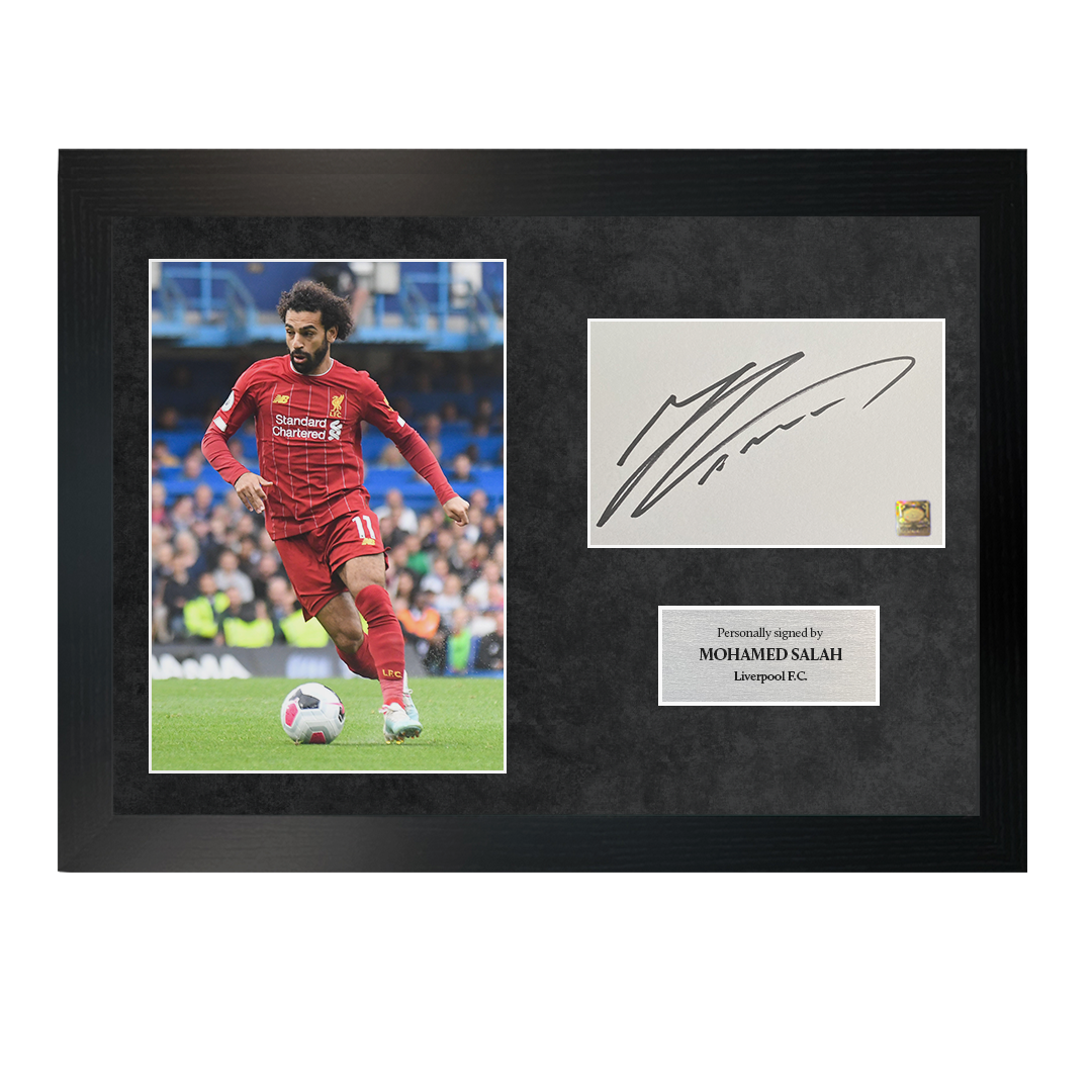 Mohamed Salah | Signed A4 Photo Frame