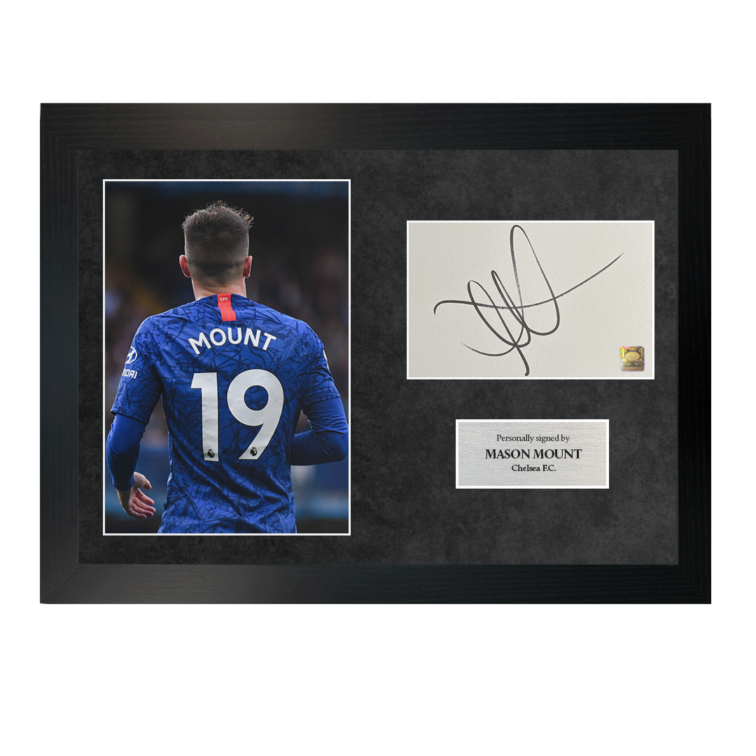 Mason Mount | Signed A4 Photo Frame