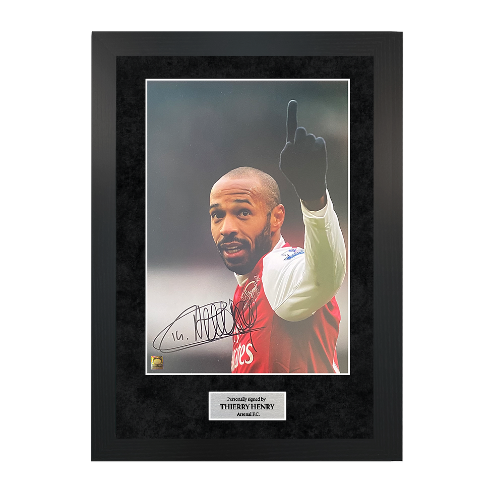 Thierry Henry | Signed Photo
