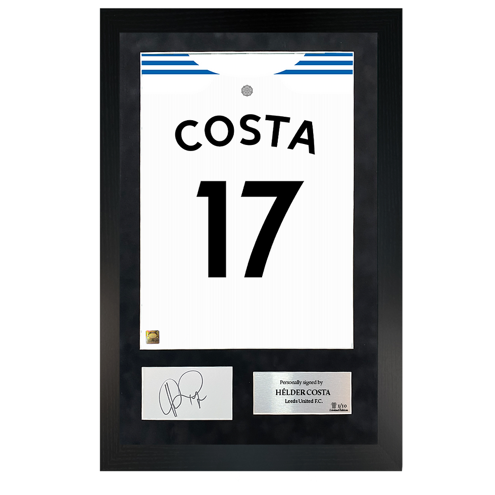 Thumbnail: Hélder Costa | Signed 20/21 Shirt Back Poster Frame