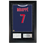 Thumbnail: Kylian Mbappé | Signed 20/21 Shirt Back Poster Frame