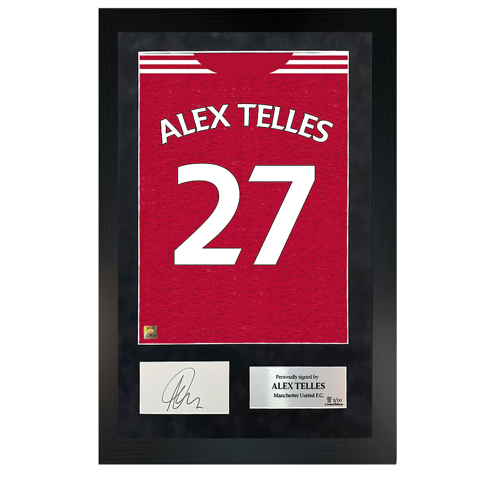 Thumbnail: Alex Telles | Signed 20/21 Shirt Back Poster Frame