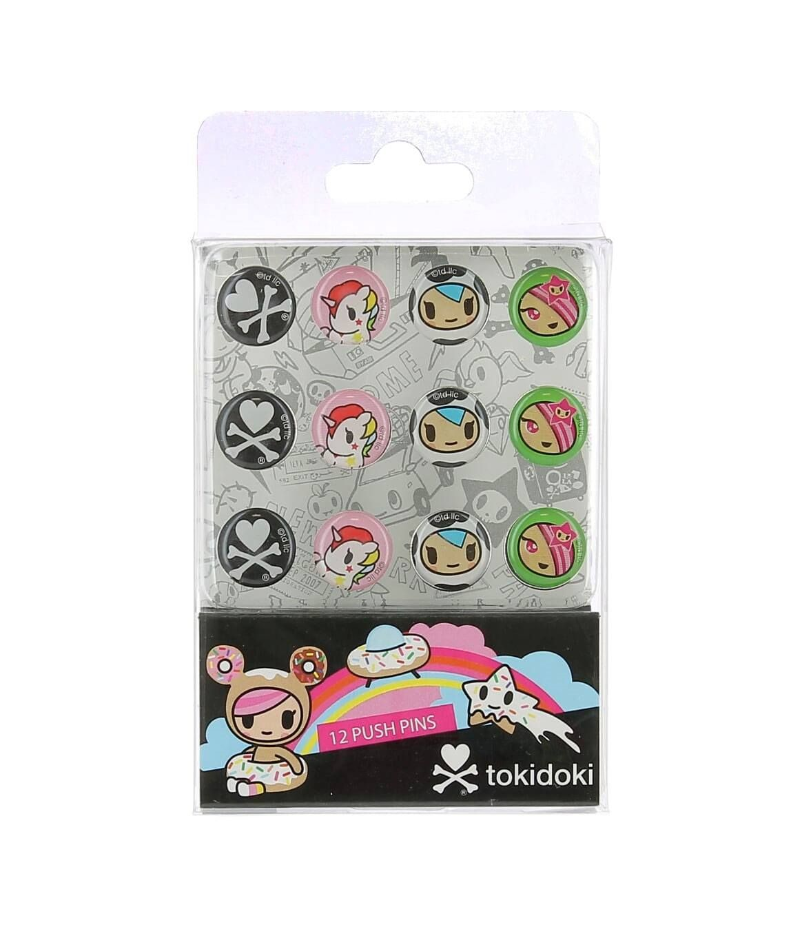 Pack 12 épingles de fixation fancy