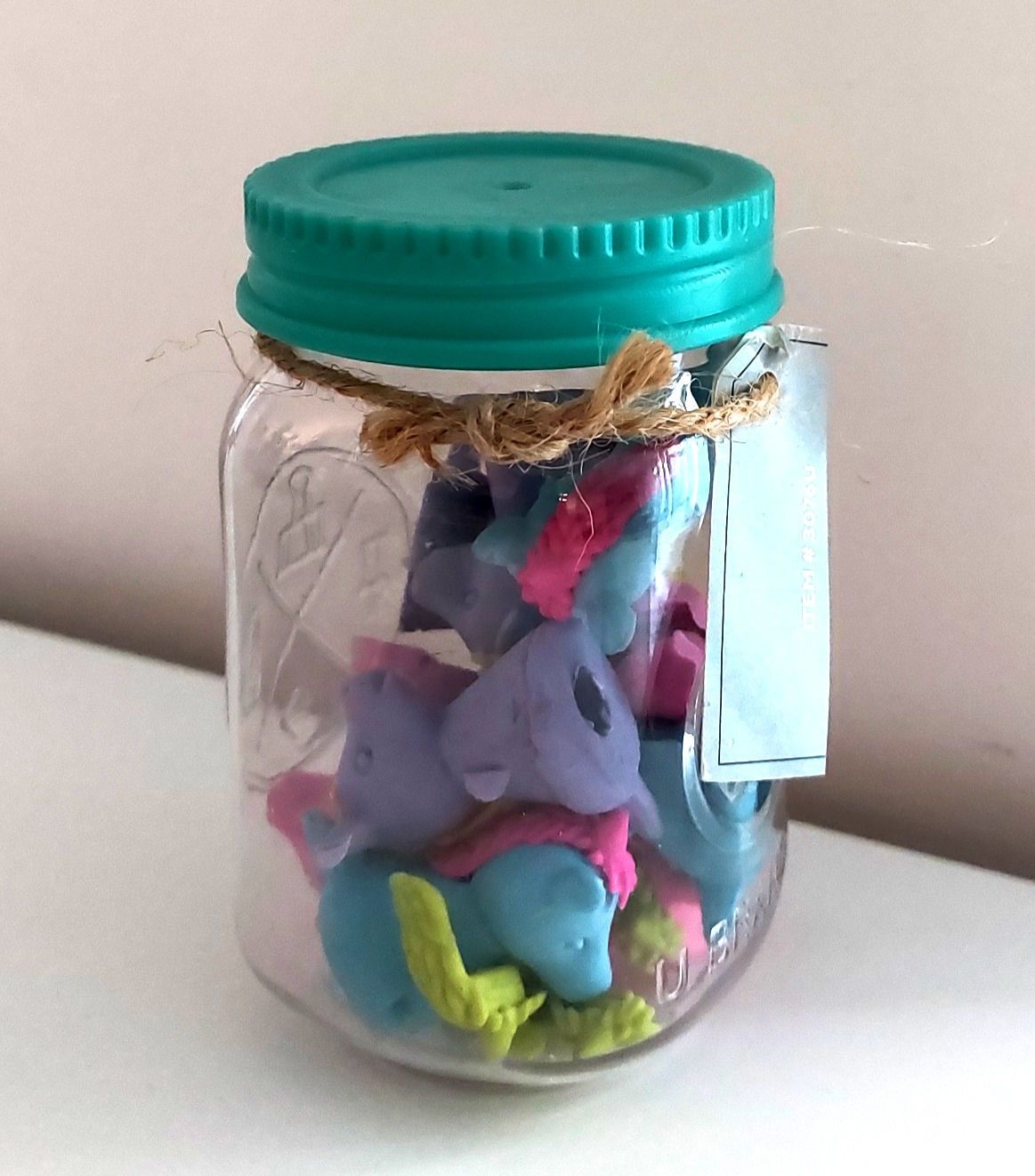 Décoration crayons - Licorne