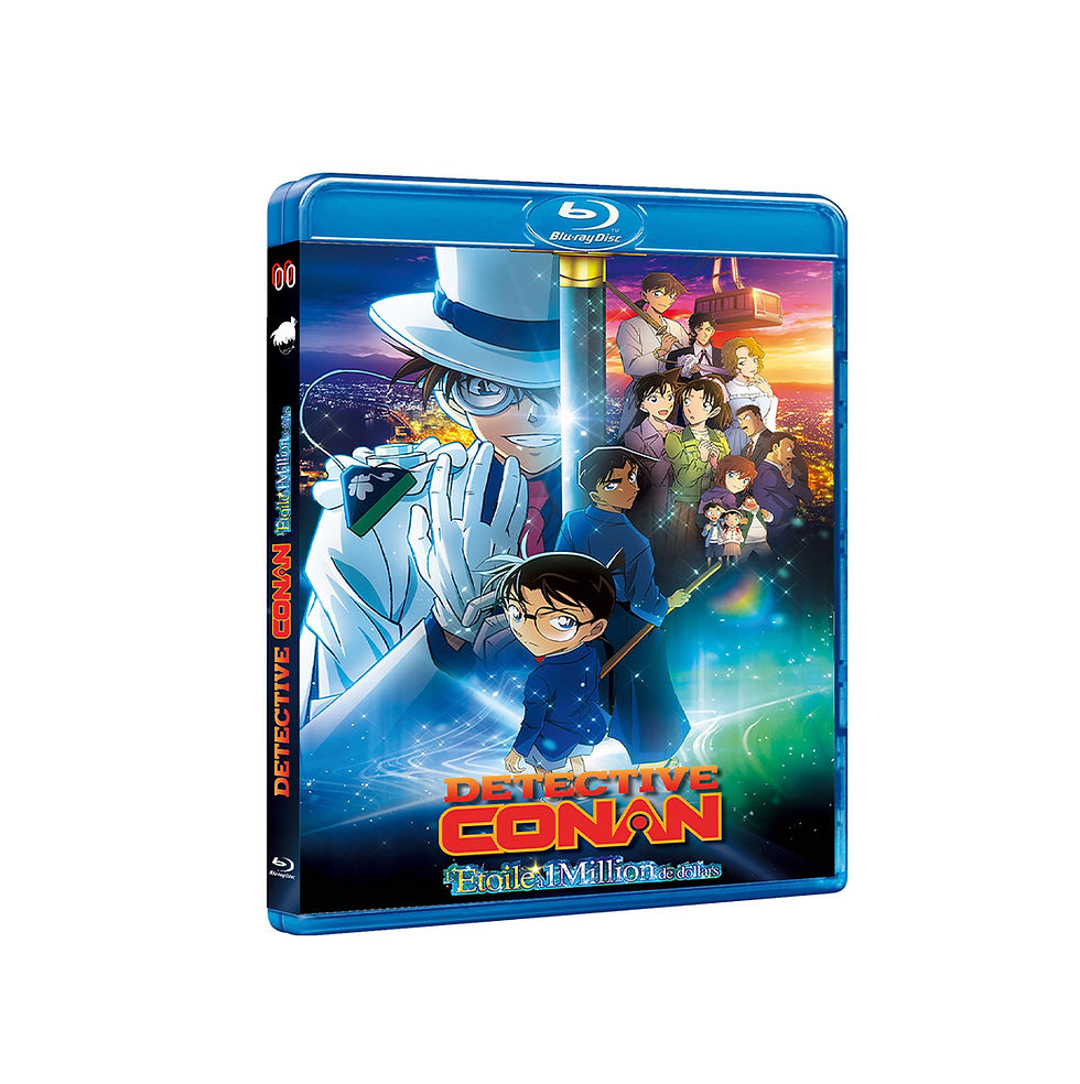 DÉTECTIVE CONAN : L'ÉTOILE À 1 MILLION DE DOLLARS, Blu-ray