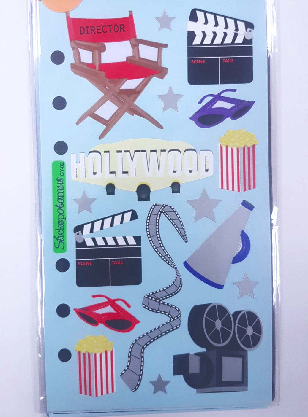 Planche de stickers - Hollywood