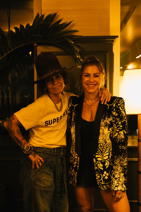 Linda Perry at Behind The Song x Soho House, an experiential brand event produced by Artist For Artist