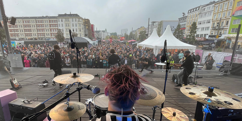 Tribe Friday (SE) performing at AFA x Reeperbahn Spielbude XL Showcase