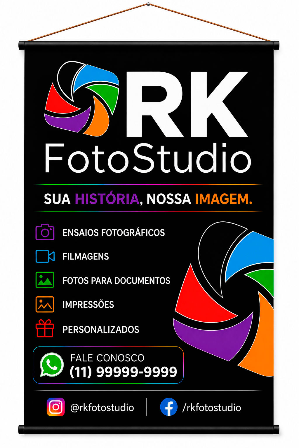 Banner 1 Metro Quadrado (1 m²)