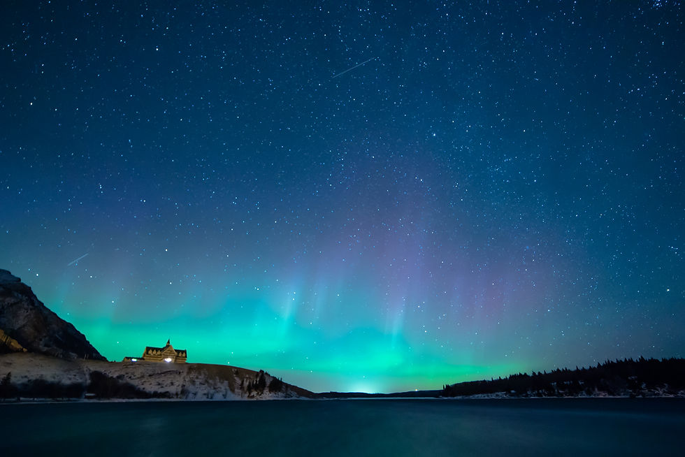 Stargazing at Waterton Lakes