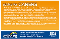 advice for carers
