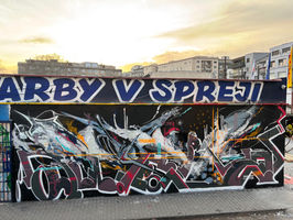 Graffiti and streetart from Slovakia.