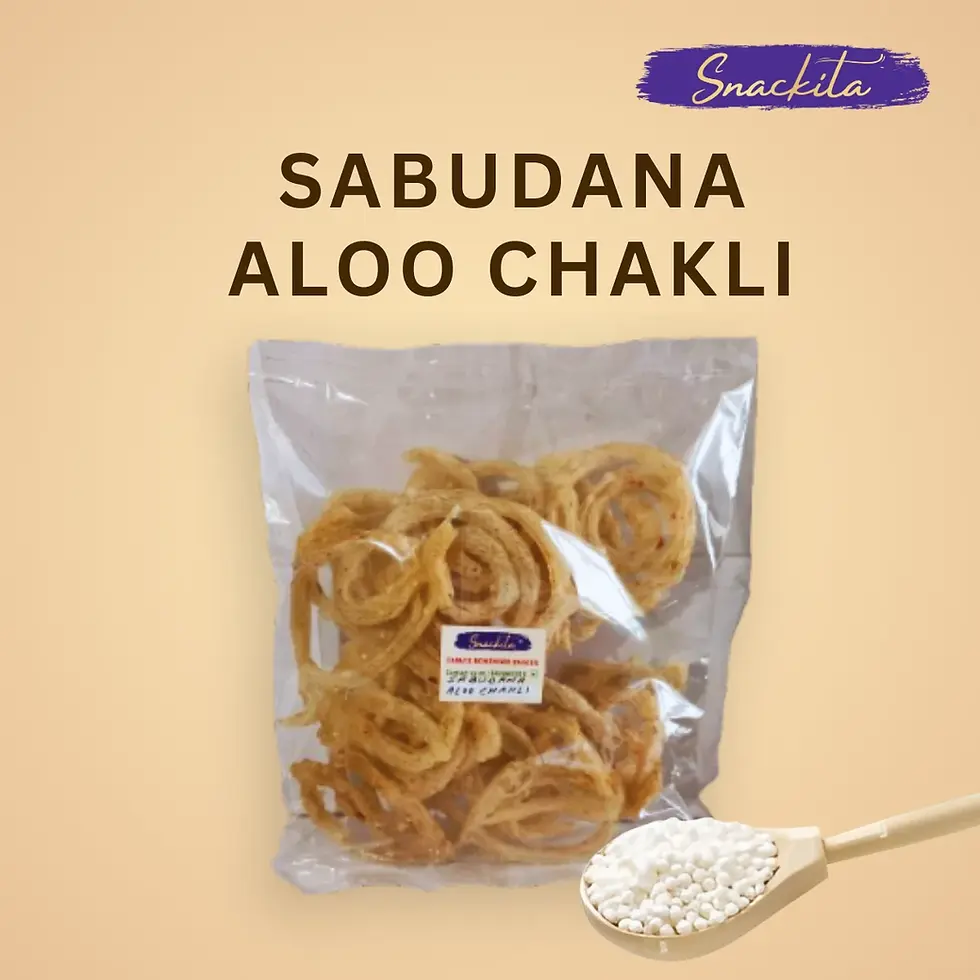 Sabudana Aloo Chakli