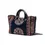 Thumbnail: Polyester Cotton Rug Fabric Bag Navy Blue