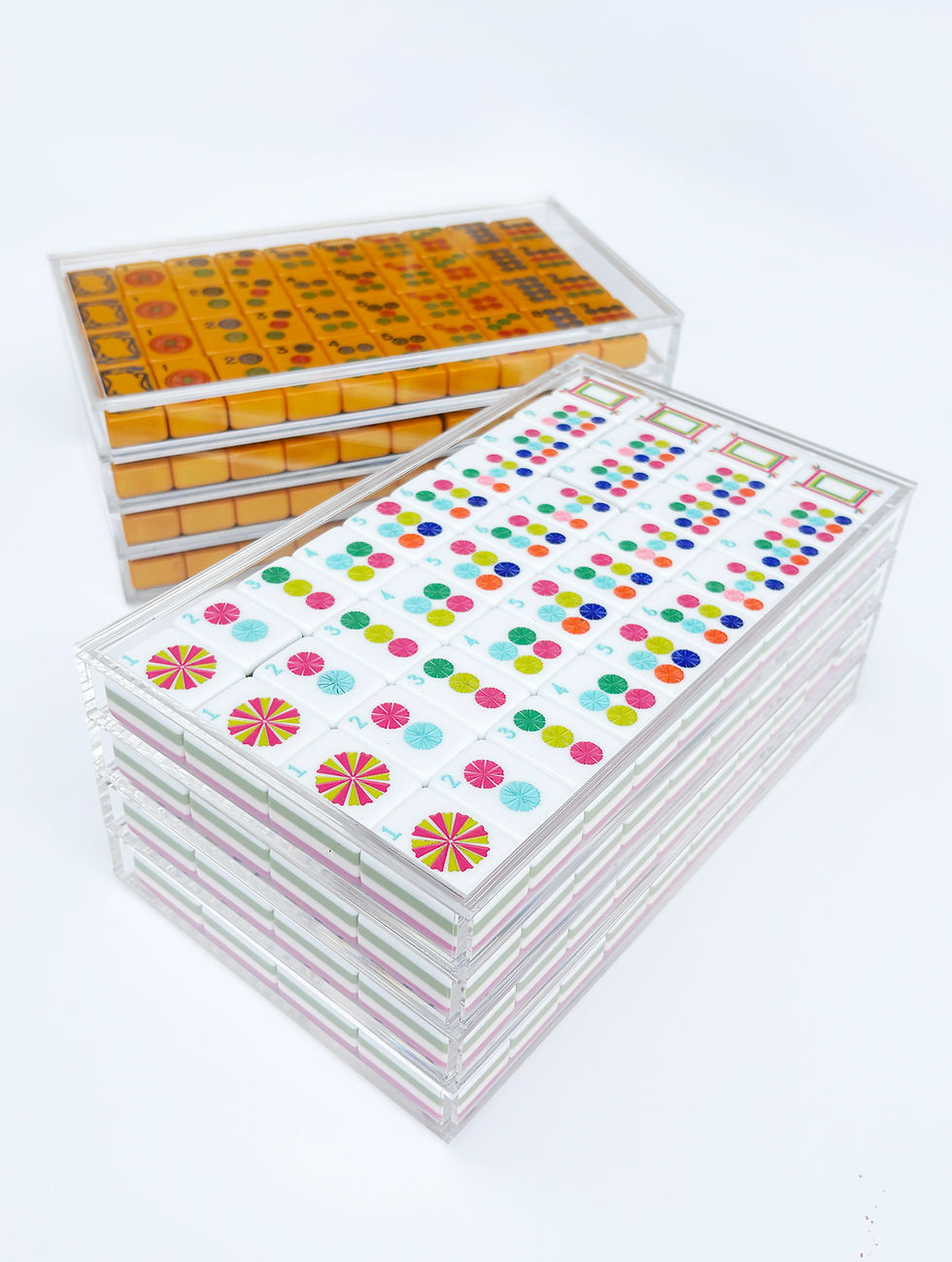 Thumbnail: Standard Tile Acrylic Mahjong Tile Storage Trays