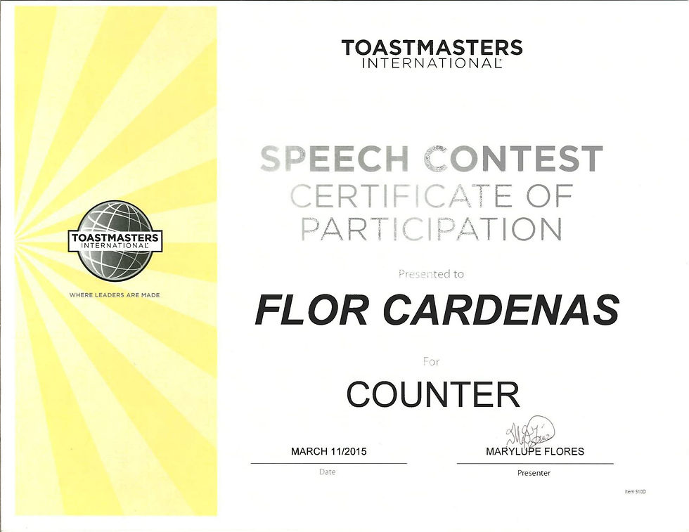 SPEECH CONSTEST