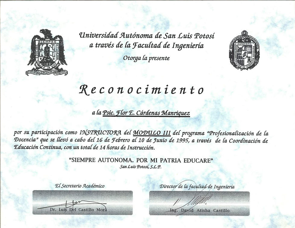RECONOCIMIENTO