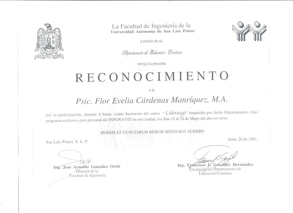 RECONOCIMIENTO