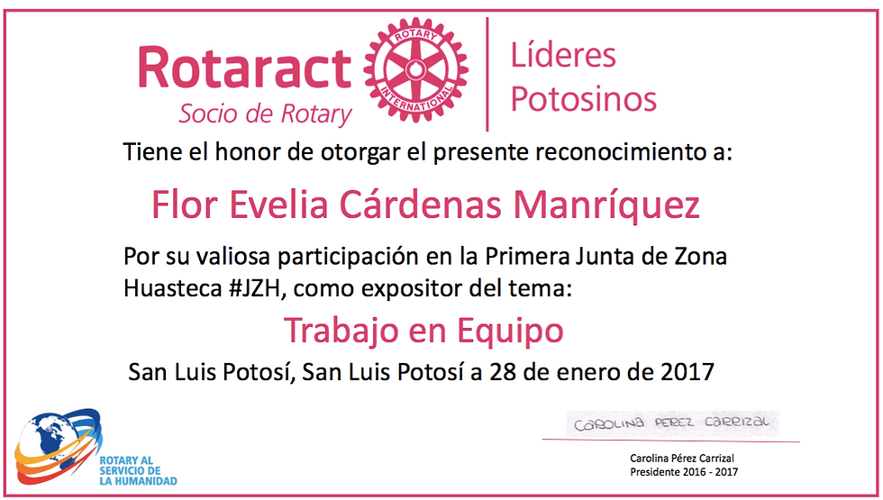 RECONOCIMIENTO
