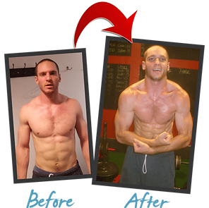 Before and After photos for The Strength Experiment 9