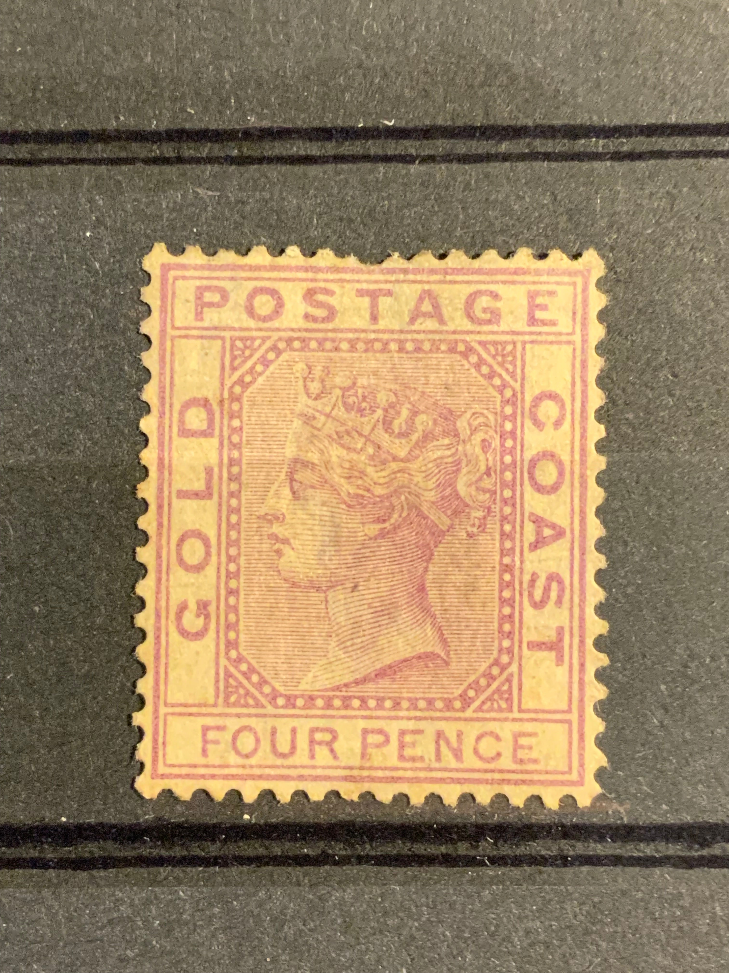 Gold Coast 1876-84 4d Magenta