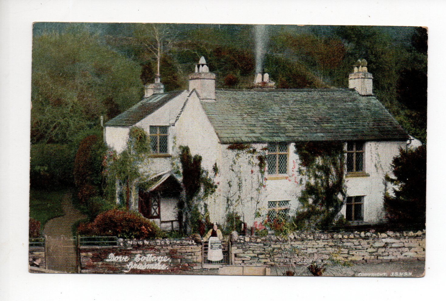 Cumbria Dove Cottage 1910