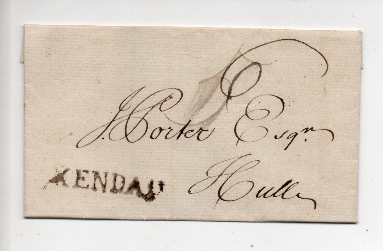 1786 Letter to Hull rated 6d