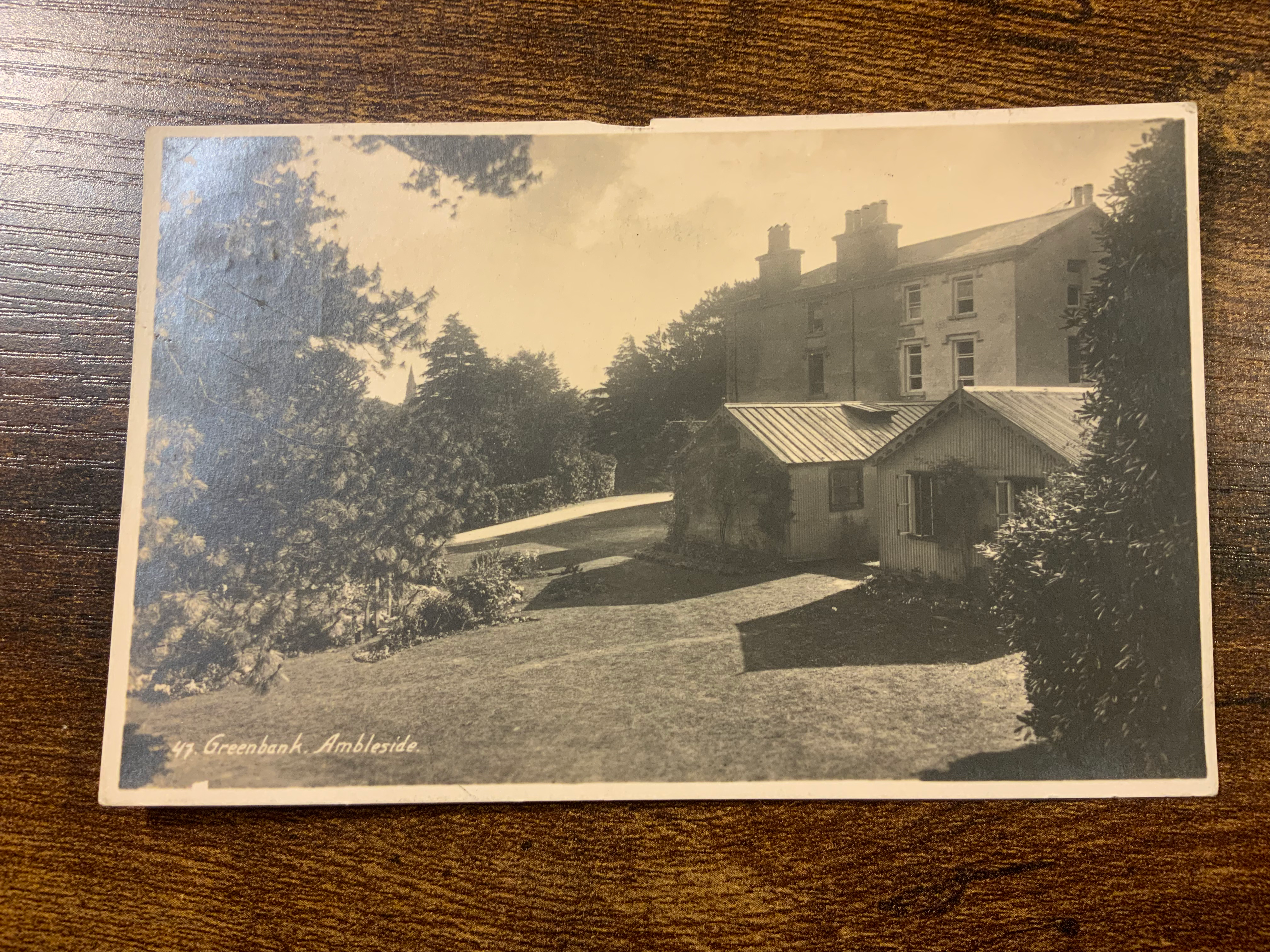 Cumbria Ambleside Greenbank used 1933 Horncastle cancel