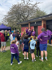 LAC Kids Enjoy Cracking Egg Hunt