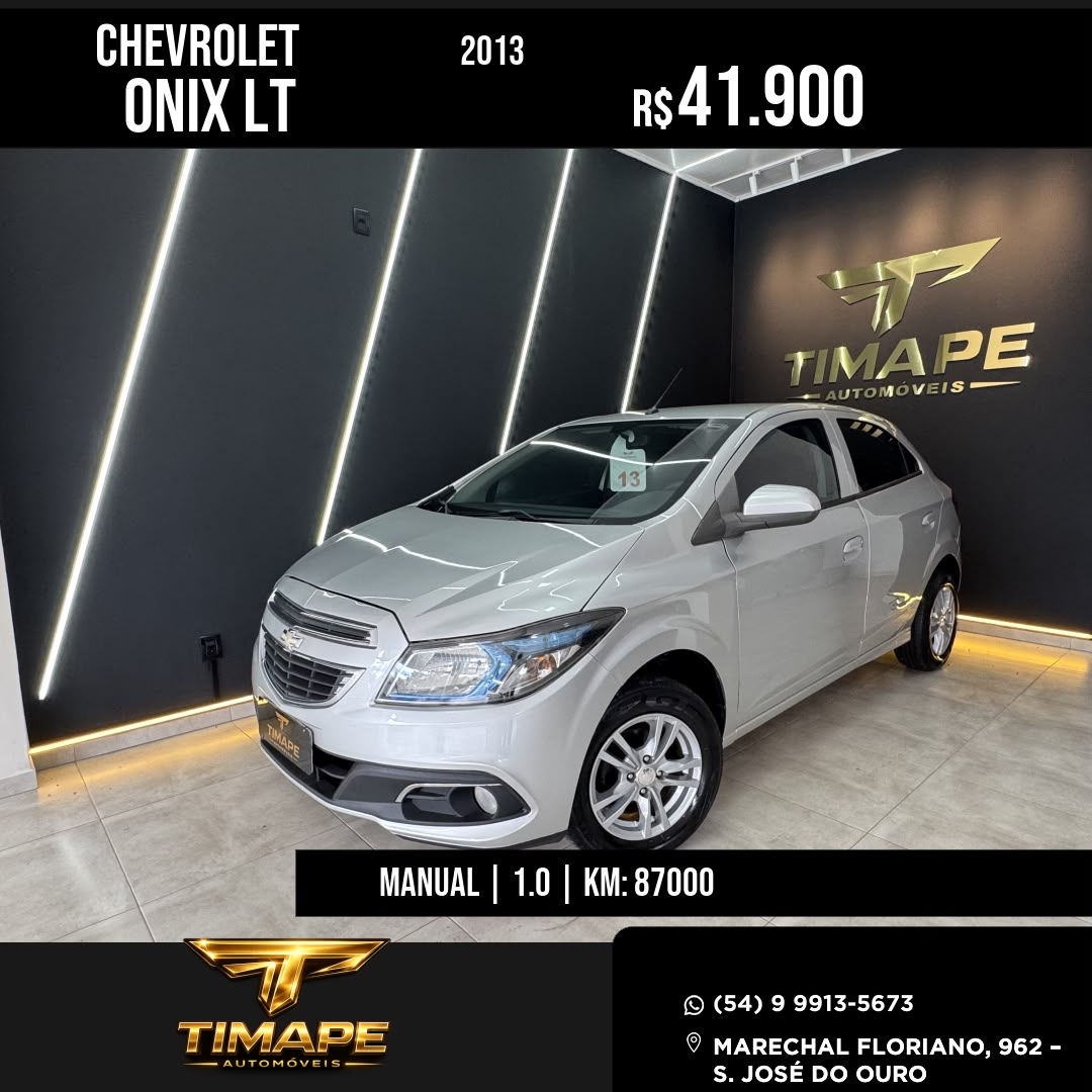 CHEVROLET ONIX LT HB 1.4 8V. 4P. 2013/2013