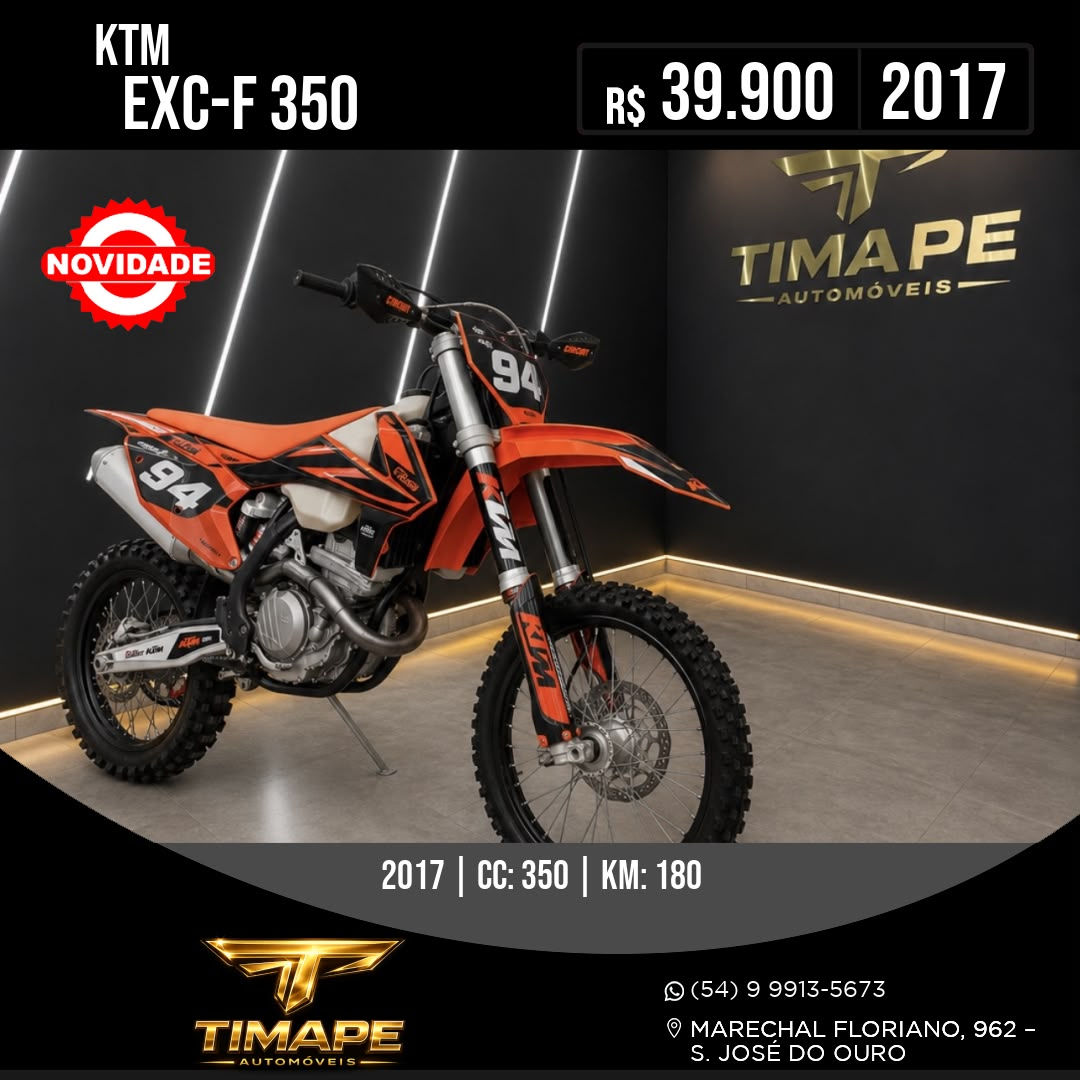 KTM EXC-F 350cc 2017/2017
