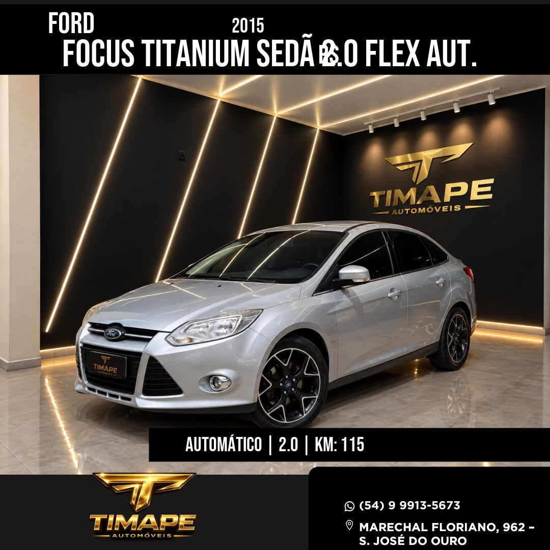 FOCUS SEDÃ TITANIUM 2.0 FLEX AUT