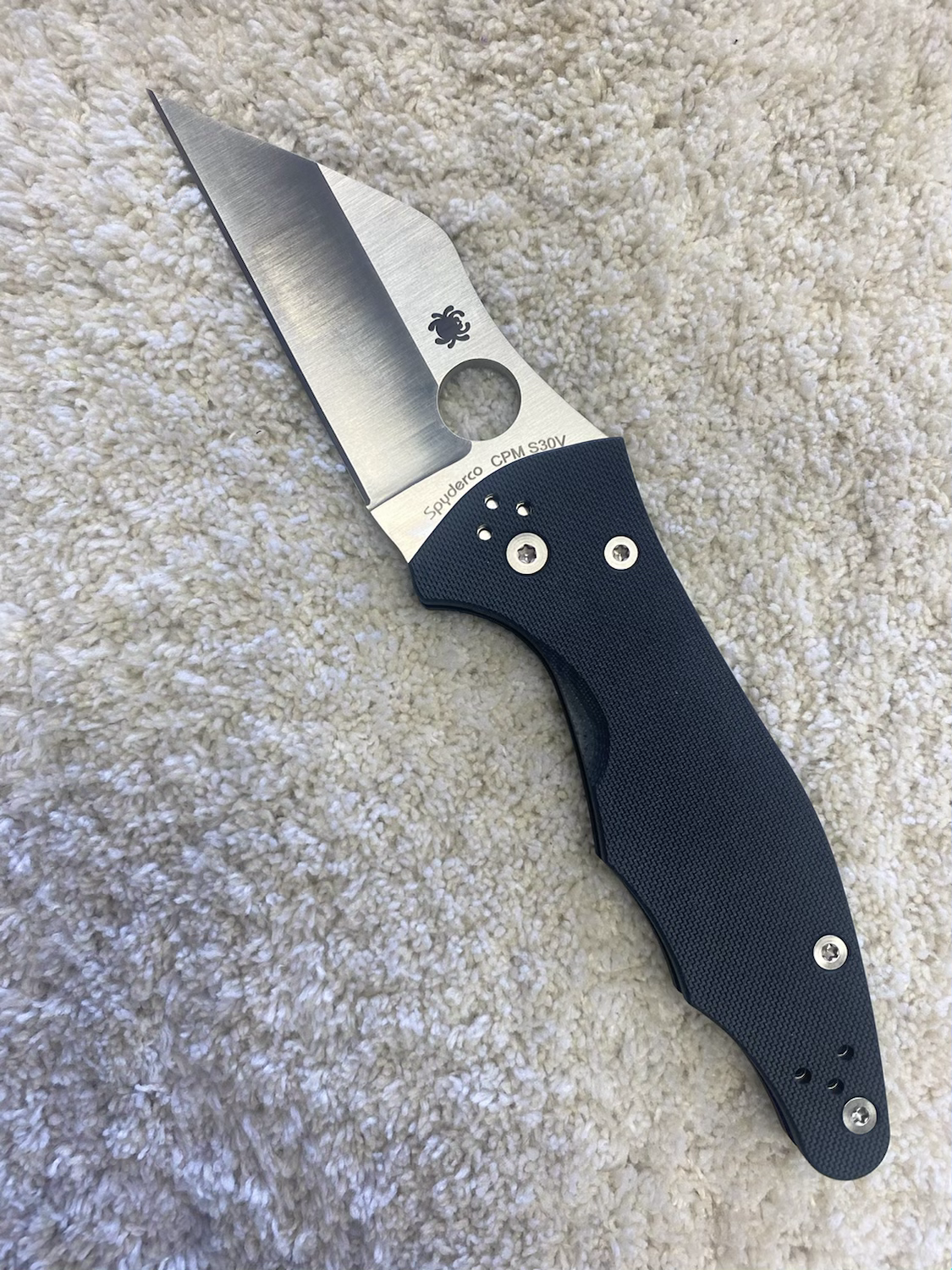 spyderco yojimbo 2 blacked out spyderco yojimbo 2 blacked out