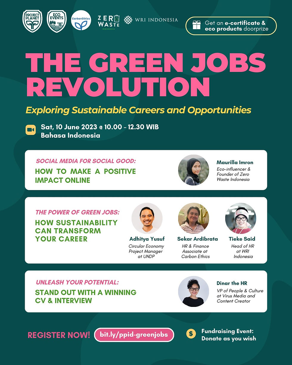 THE GREEN JOBS REVOLUTION EXPLORING SUSTAINABLE CAREERS AND OPPORTUNITIES