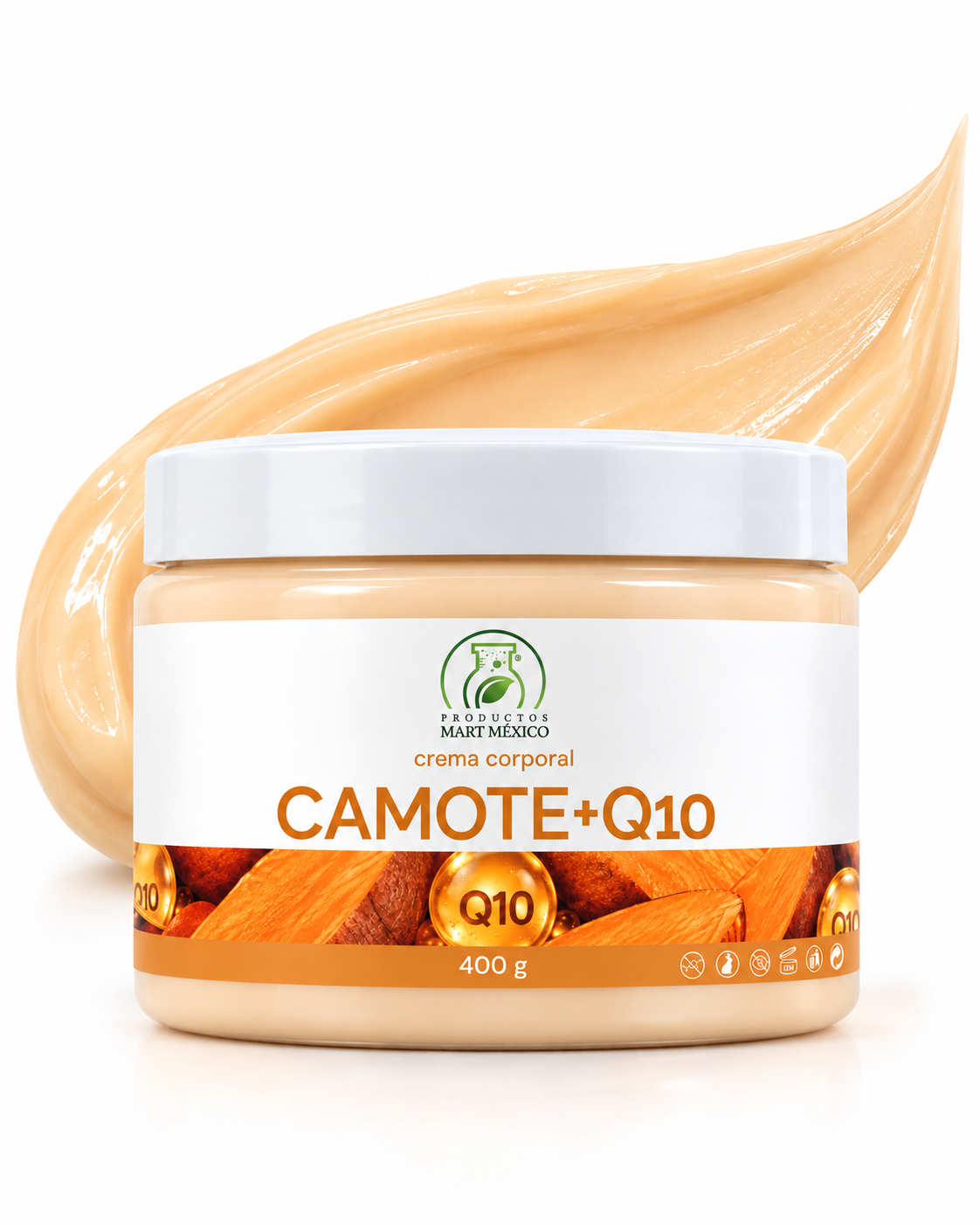 Crema Facial & Corporal Camote + Q10 Nutre la Piel