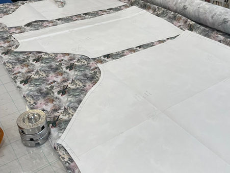 【ATELIER】鳥柄ファブリックⅡ