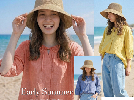 【全色入荷!!】Early Summer Collection〜urban resort style〜 『ボルーアブラウス』