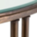 Thumbnail: SIDE TABLE LIONESS BRONZE FINISH