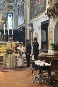 living in Italy expat baptism
