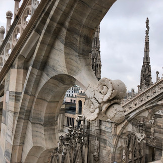 Milan Italy Duomo cathedral Italy roof