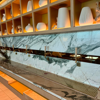 Delta One Lounge JFK airport international travel