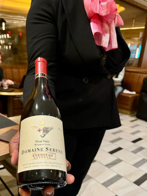Delta One Lounge JFK airport international travel wine