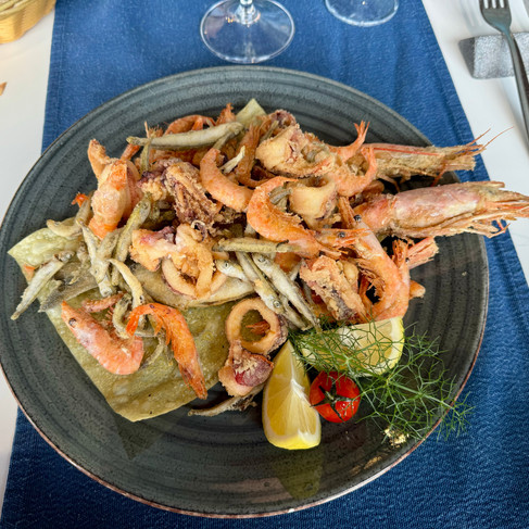 Sardinia beaches off-season October Bosa fritto mist
