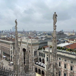 Milan Italy Duomo cathedral Italy roof