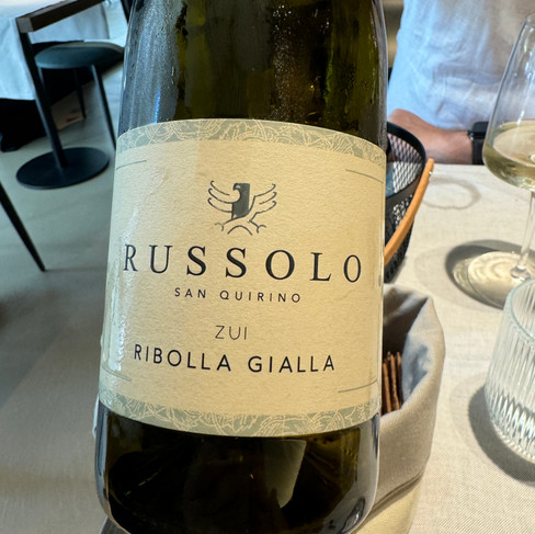 Ribolla Galla white wine from Friuli