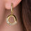 Thumbnail: ✨ Gold-Tone Crystal Hoop Drop Earrings – Elegant Sparkle Design ✨