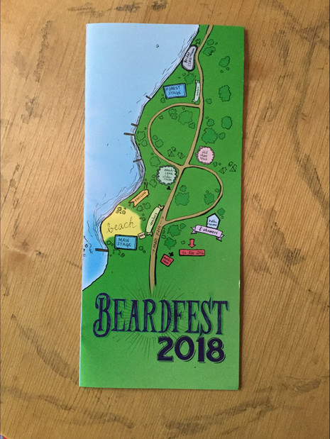 Beardfest 2018 Festival Pamphlet